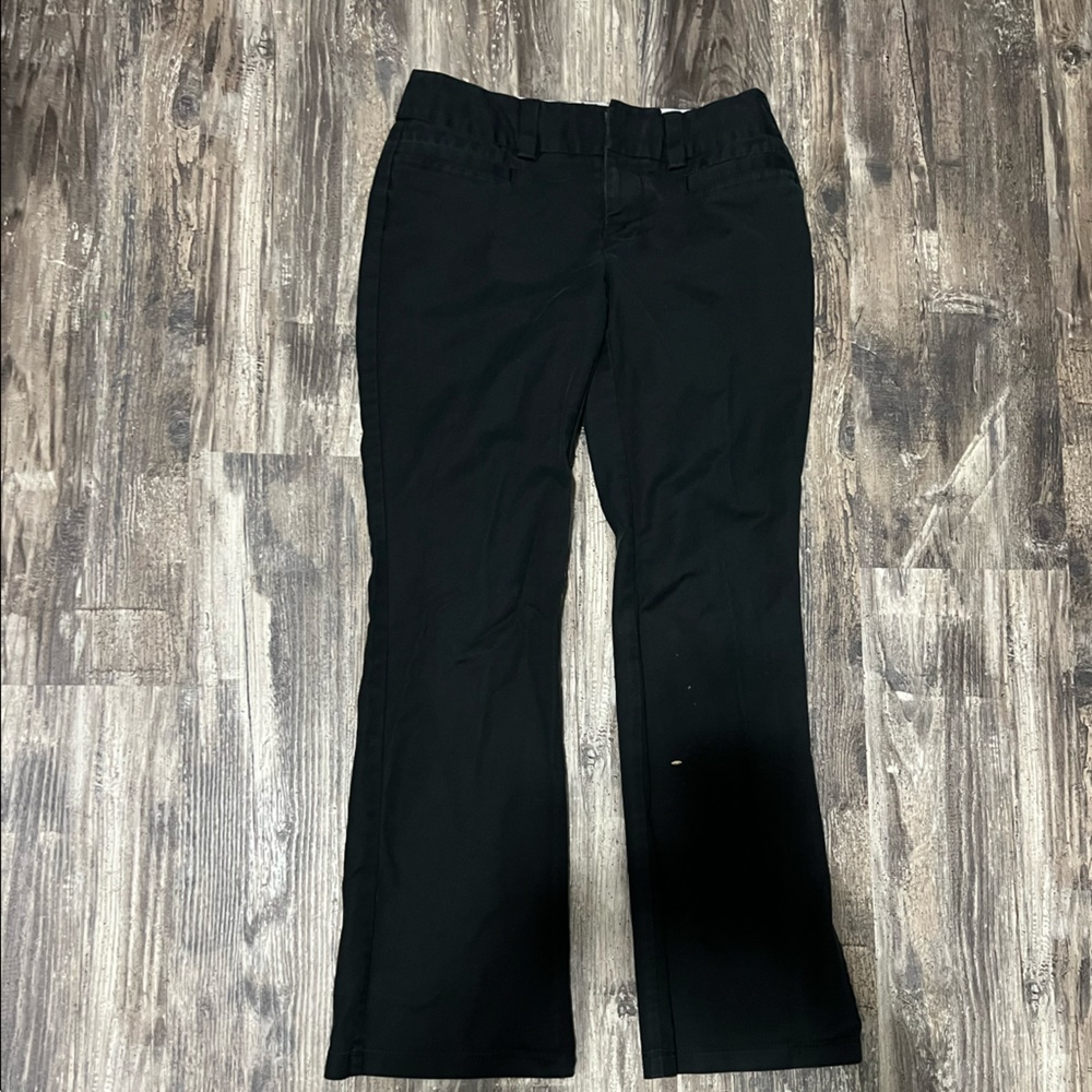 Gap dress pants size 6 curvy black